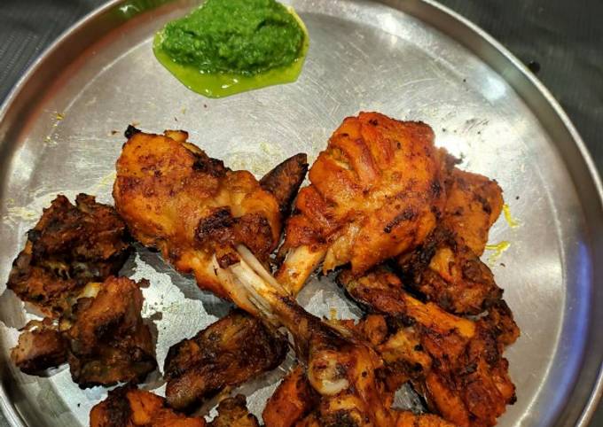 रोस्टेड चिकन (roasted chicken recipe in Hindi) रेसिपी बनाने की विधि in