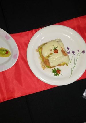 Una foto de Lasaña de zucchini