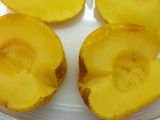 Manzanas asadas microondas 5min