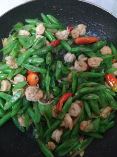 Foto resep Tumis buncis udang