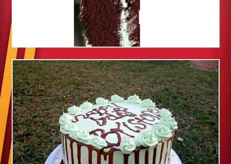 Simple Way to Make Favorite Mint chocolate cake #dessert #teamAlpha #luhyadishes