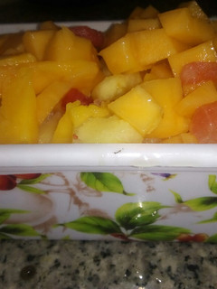 A picture of Fruits salad.