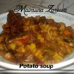 Potato soup A picture of Potato soup.