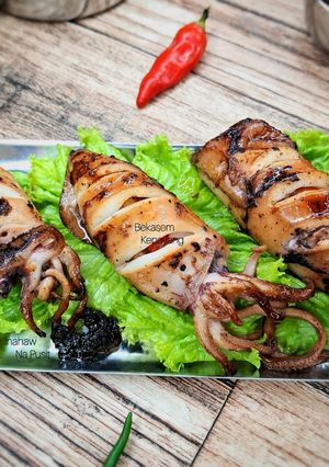 Foto resep Inahaw Na Pusit (Grilled Squid)