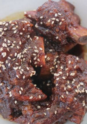 Foto resep Galbi Jjim, Empuk dan bikin habisin nasi