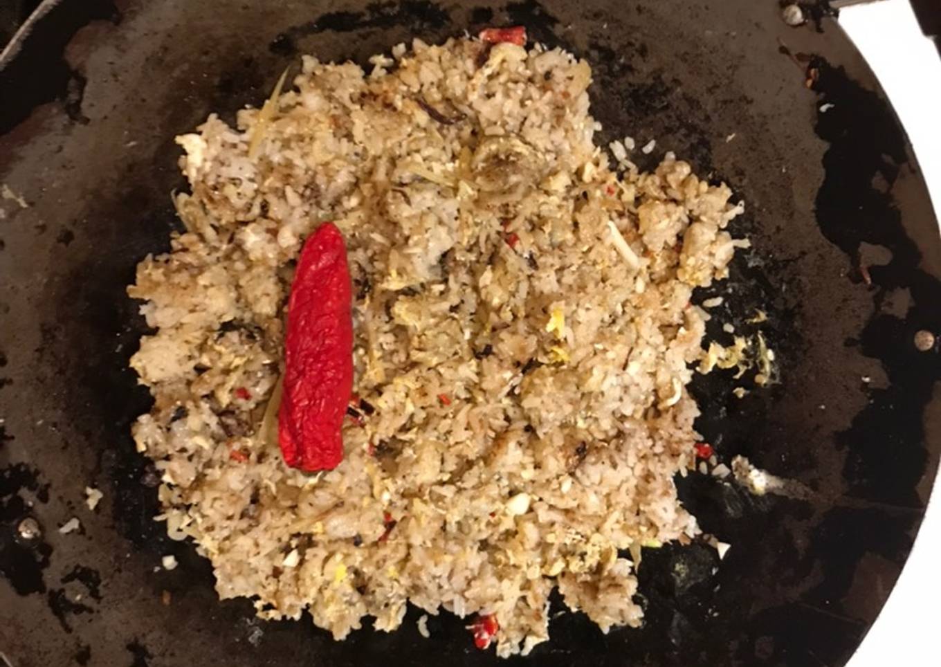Steps to Prepare Quick Simple fried rice