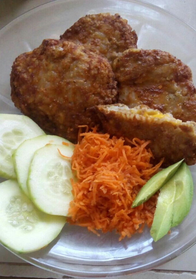 Una foto de Tortitas de res