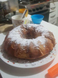 Una foto de Queque de vainilla esponjosito🥧
