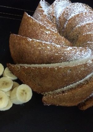 Una foto de Queque de plátano 🍌