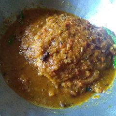 A picture of Egg kofta curry.