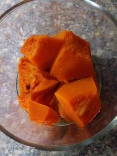 Una foto de Calabaza asada al microondas