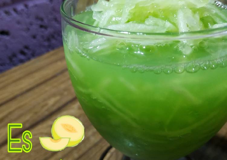 Resep: 2. Es Melsilem🍈(Melon, Sirsak, Lemon) Segar🍋 yang Lezat