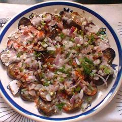 A picture of Brinjal salad.