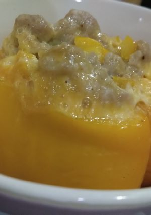 รูปของ พริกหวานทรงเครื่อง (ไมโครเวฟ)
