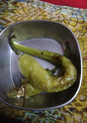A picture of Masala chilli.