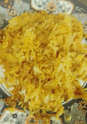 عکسی از دستور کلم پلو