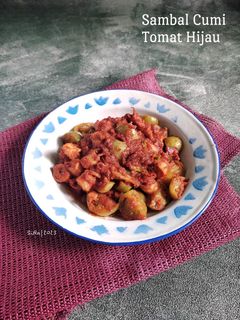 Foto resep Sambal Cumi Tomat Hijau