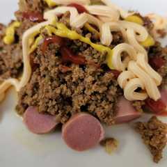 Una foto de Hot Dogs (perros calientes)
