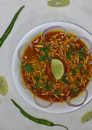 A picture of Sev ki Sabji.