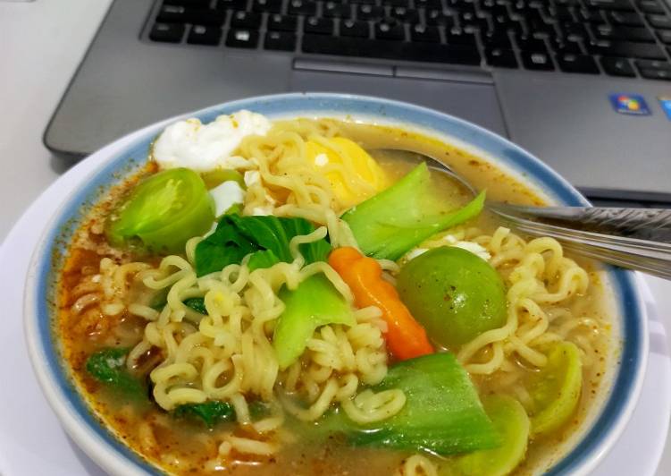 Resep Mie soto kemepyarr yang Enak