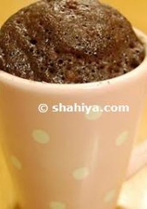 صورة لوصفة طريقة عمل مافن الشوكلاتة في خمس دقائق