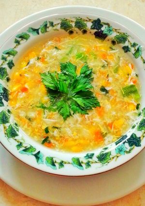 Foto resep Sup Jagung Rajungan