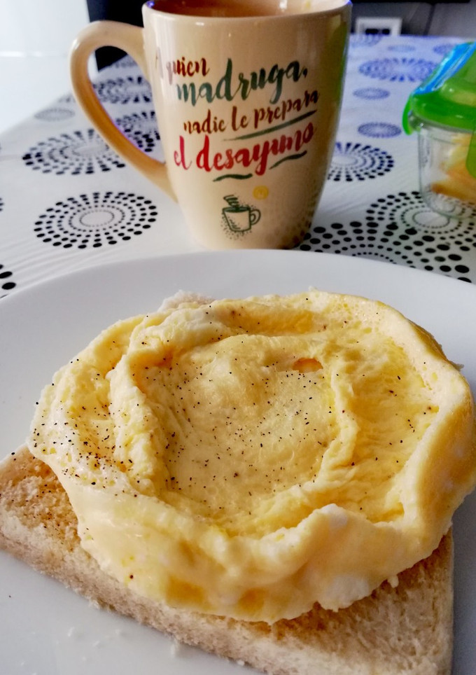 Una foto de Tortilla al microondas