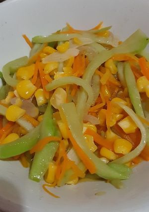 Foto resep Tumis Waluh,wortel & jagung manis