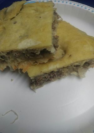 A picture of Sauerkraut Burger.