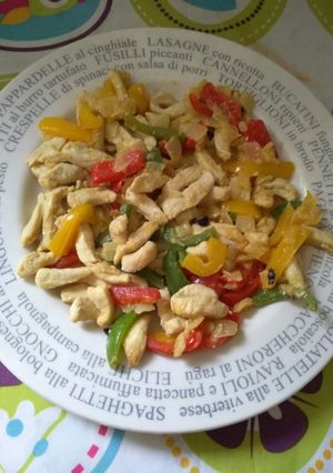 Foto principal de Pollo estilo chino o mexicano