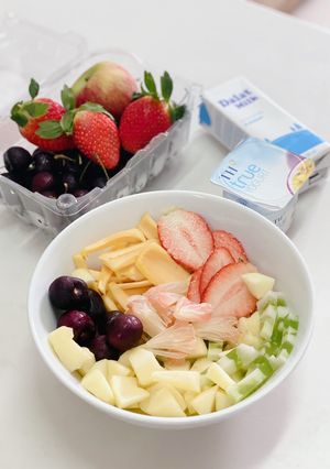 Hình của món Trái cây thập cẩm.