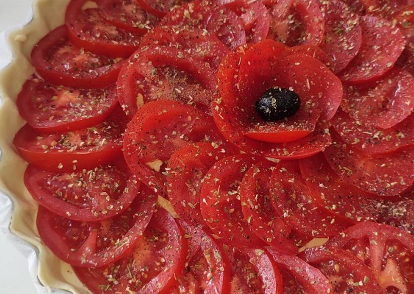 Tarte à la tomate
