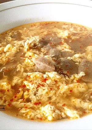 Foto resep Sup Telur Pedas