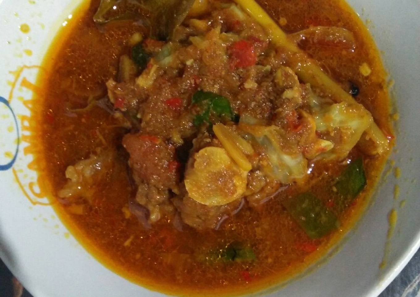 Tongseng daging sapi empuk
