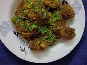 A picture of chicken masala
