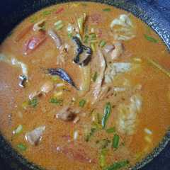 A picture of Tongseng ayam.