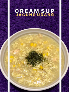 Foto resep Cream Sup Jagung Udang 🦐