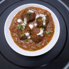 A picture of Lauki ke kofte.