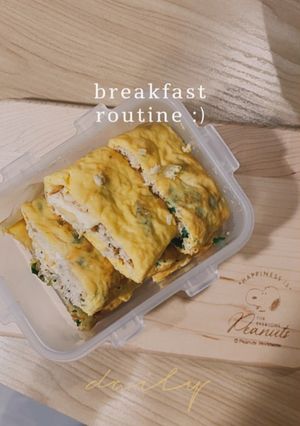 A picture of Tuna Salad and Cheese Egg Wrap | Low-Carb High-Protein.