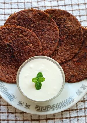 A picture of Ragi Jowar Mixed Veg Pancake – A Wholesome Start to Your Day.