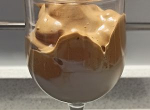 Una foto de Crema de café con leche fría (Korea coffee)