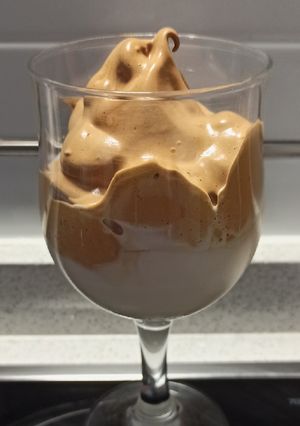 Una foto de Crema de café con leche fría (Korea coffee)