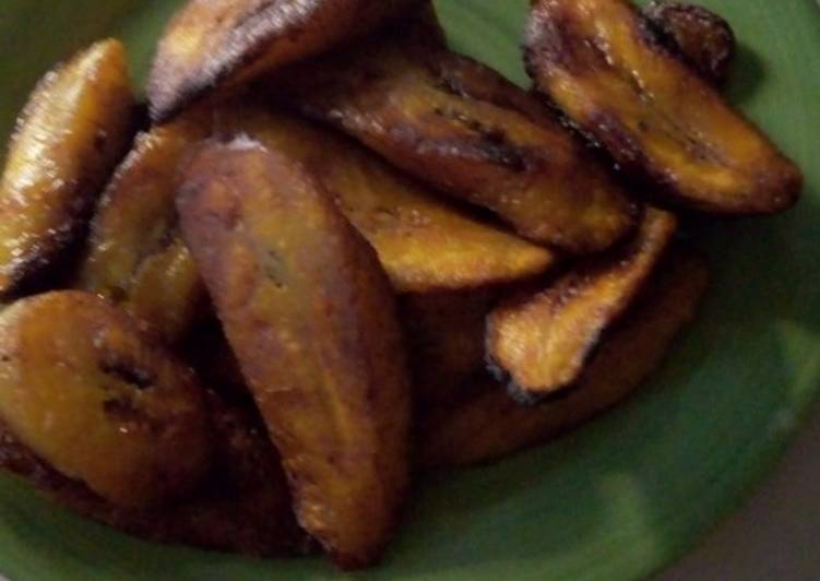 Steps to Make Homemade Fried plantain