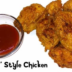 A picture of KFC Style Chicken.