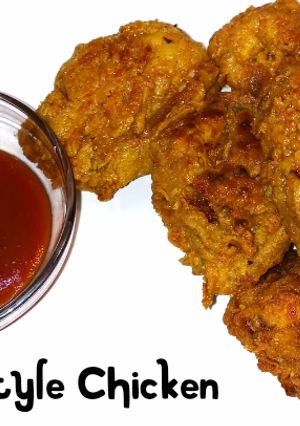 A picture of KFC Style Chicken.