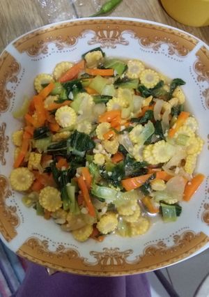 Foto resep Capcay pelangi