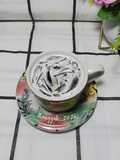 Wedang susu kambing cincau