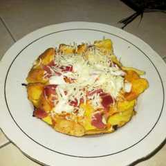 รูปของ Pizza roti tawar