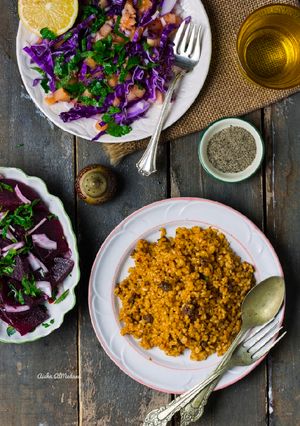 صورة لوصفة برغل بالبندورة