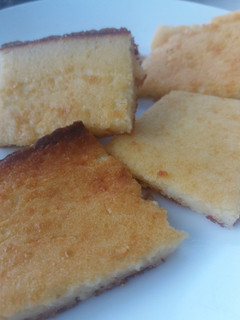 Una foto de Fainá de queso
